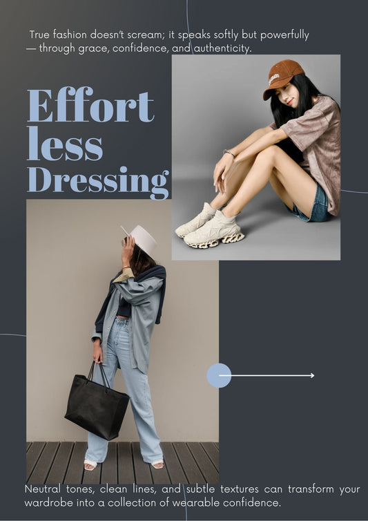 The Art of Effortless Dressing — Redefining Simplicity in Modern Fashion ✨