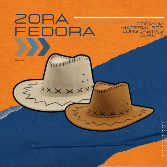 ZORA Fedora Hat: Classic Elegance for the Modern Style Setter