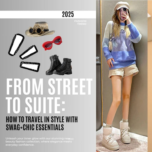 🎒✨ From Street to Suite: How to Travel in Style with Swag+Chic Essentials