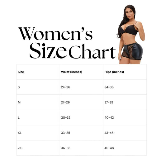 Women’s Size Chart for Shapewear: Tips for Choosing the Perfect Fit