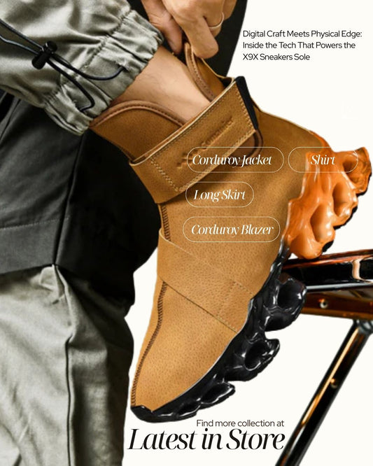 Digital Craft Meets Physical Edge: Inside the Tech That Powers the X9X Sneakers Sole