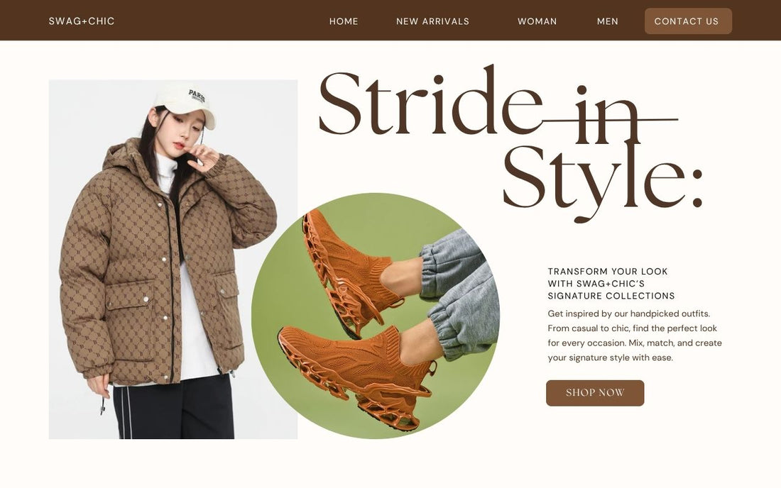 Stride in Style: Transform Your Look with Swag+Chic’s Signature Collections