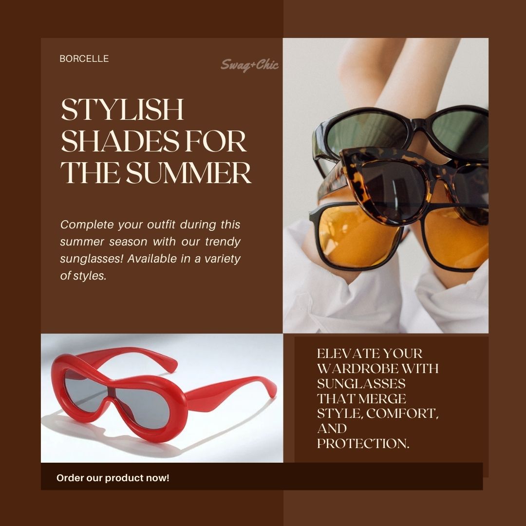 "Elegance in Every Frame: Premium Sunglasses Designed for Fashion-Forward Women"