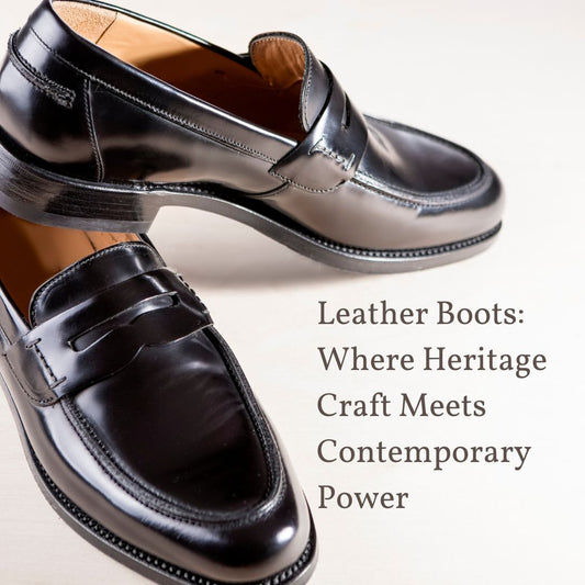 Leather Boots: Where Heritage Craft Meets Contemporary Power