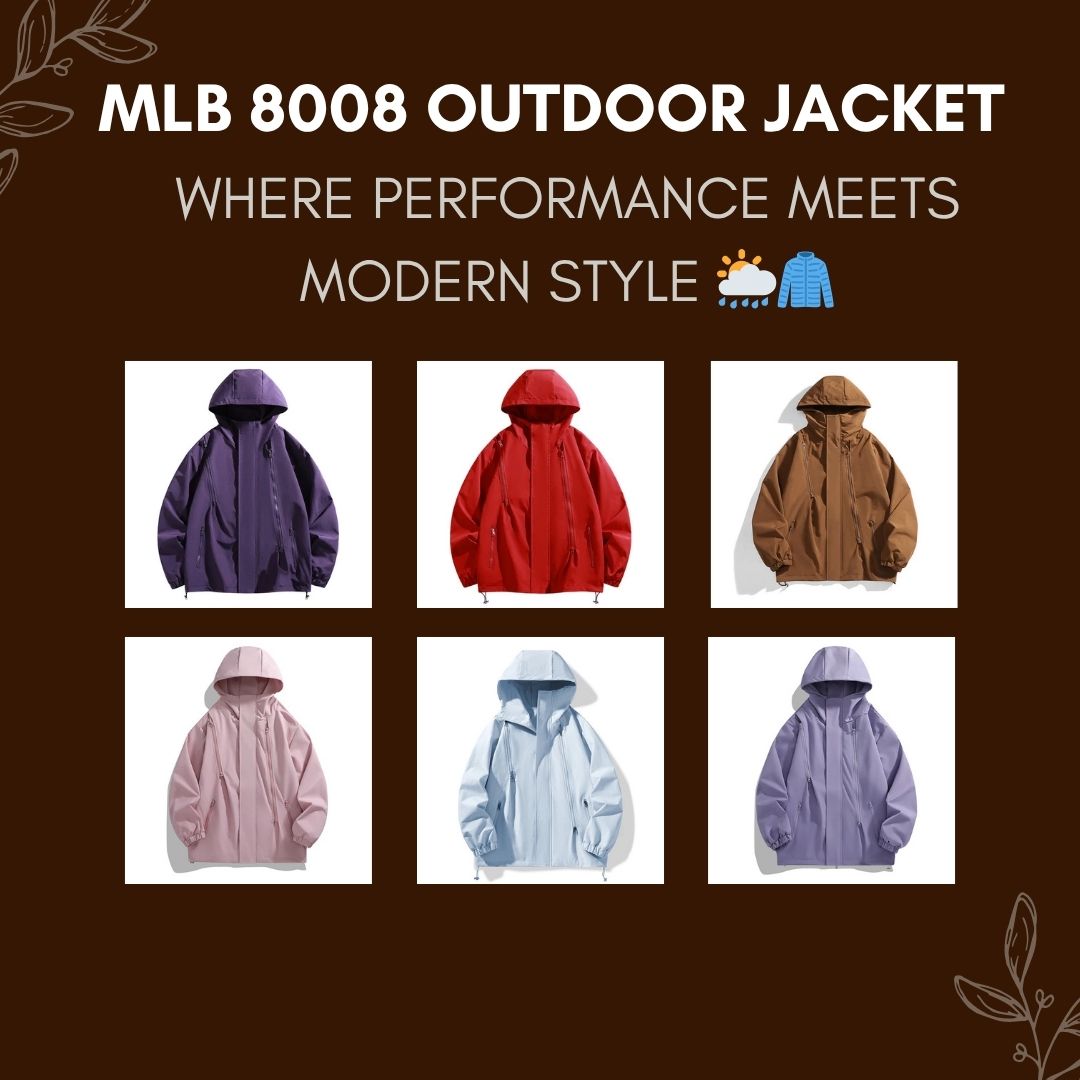 MLB 8008 Outdoor Jacket: Where Performance Meets Modern Style 🌦️🧥