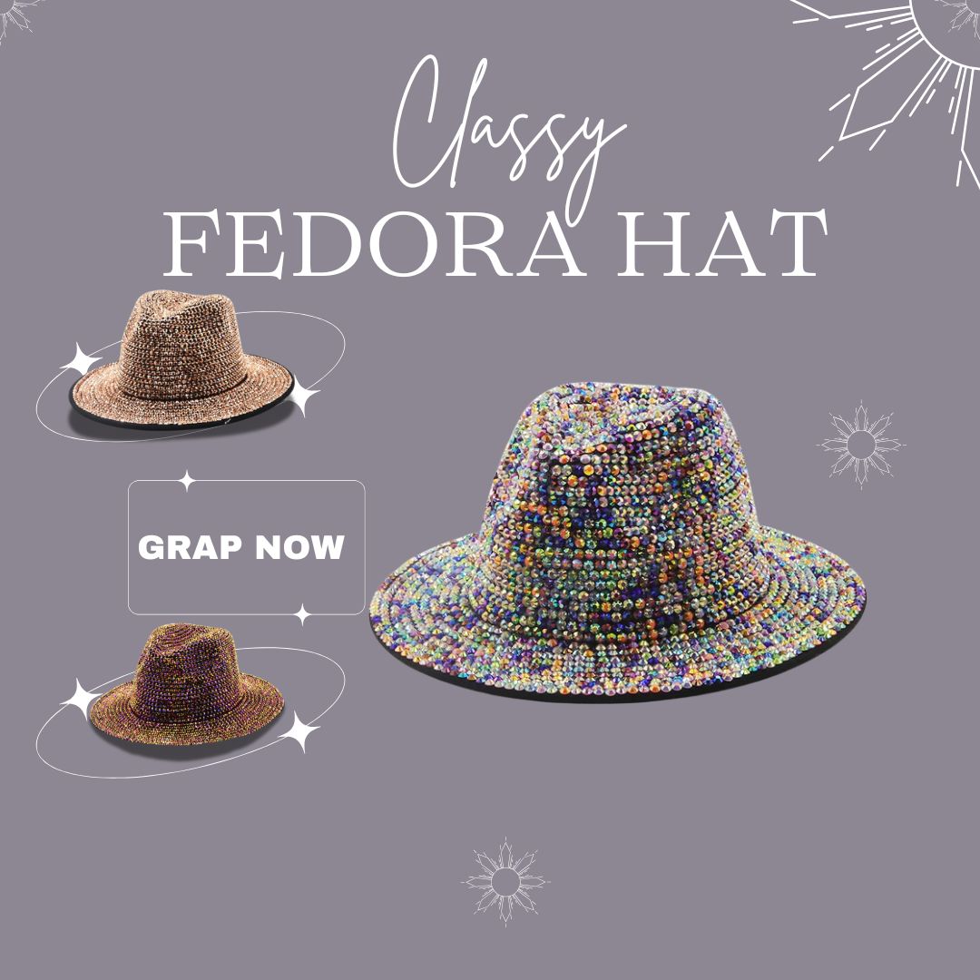 "The Classy Fedora Hat: Where Vintage Meets Modern"