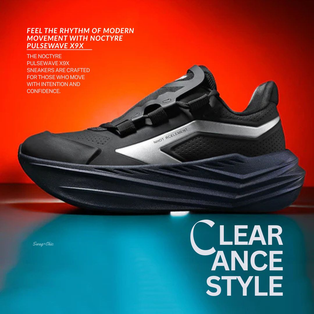 ‘Noctyre Pulsewave’ X9X Sneakers: Where Energy, Design, and Motion Converge