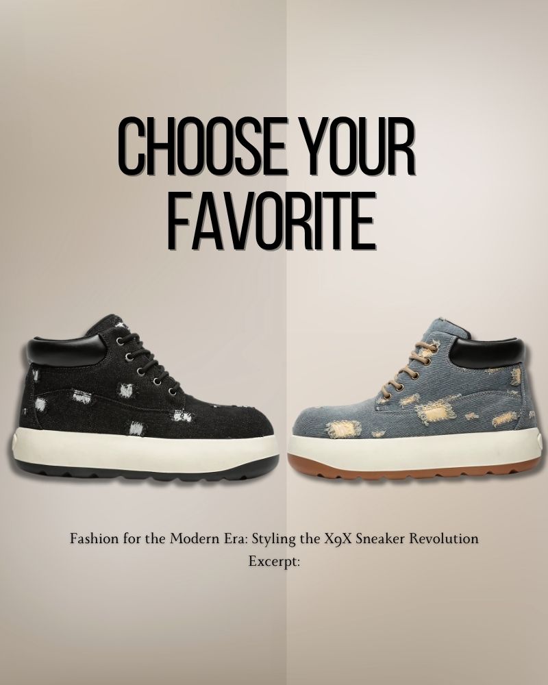 Fashion for the Modern Era: Styling the X9X Sneaker Revolution