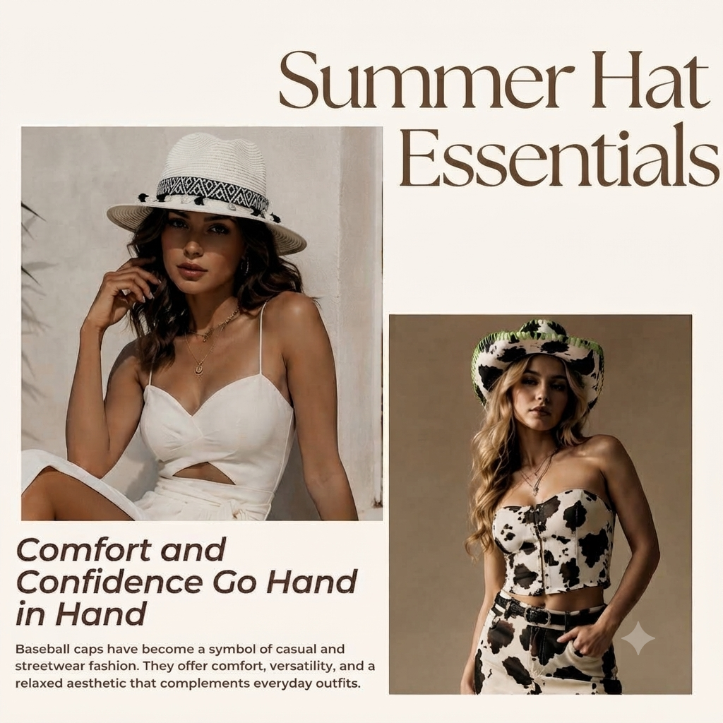 Summer Hat Essentials: Comfort and Confidence Go Hand in Hand