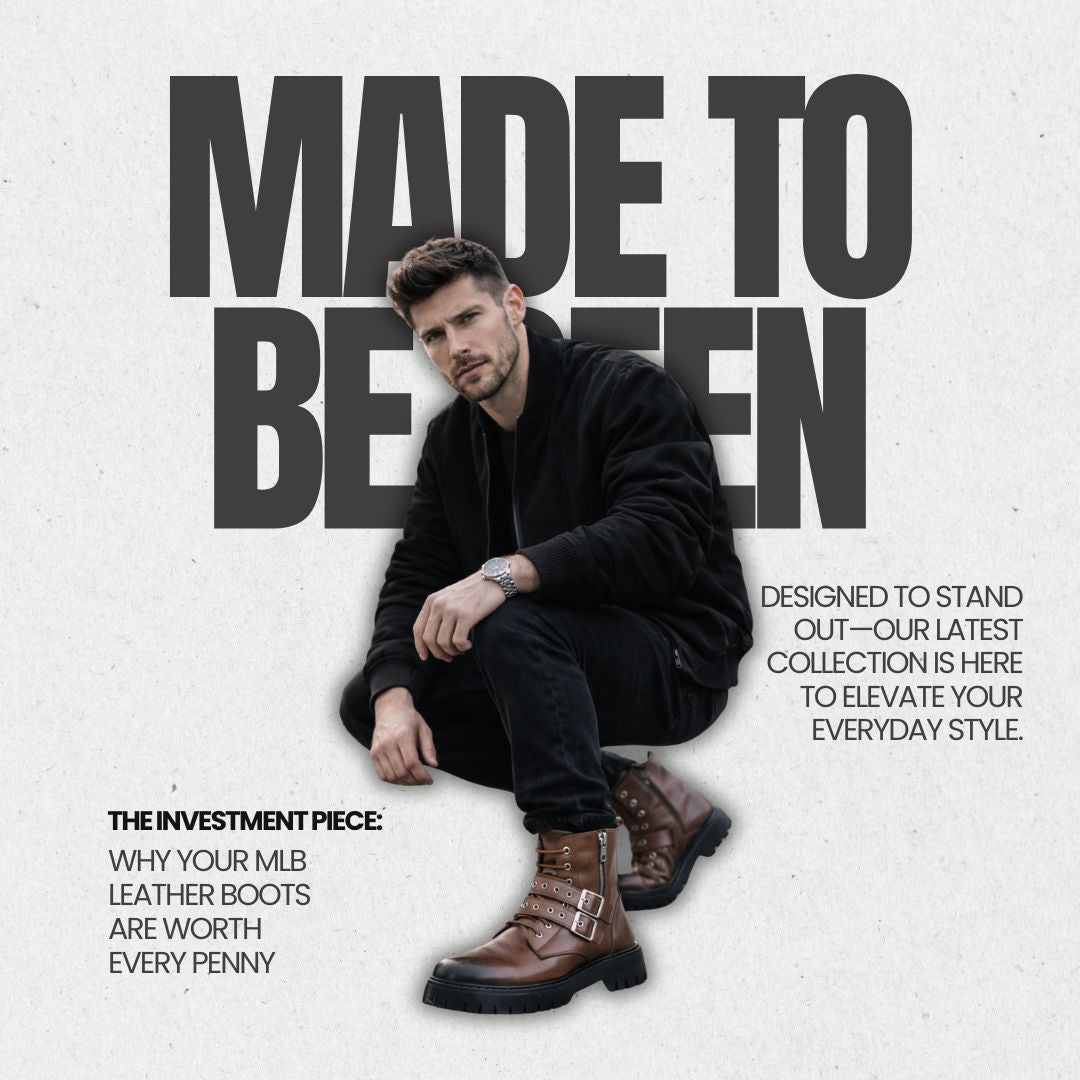 Premium Leather Boots for Men: The Smart Investment in Modern Urban Style
