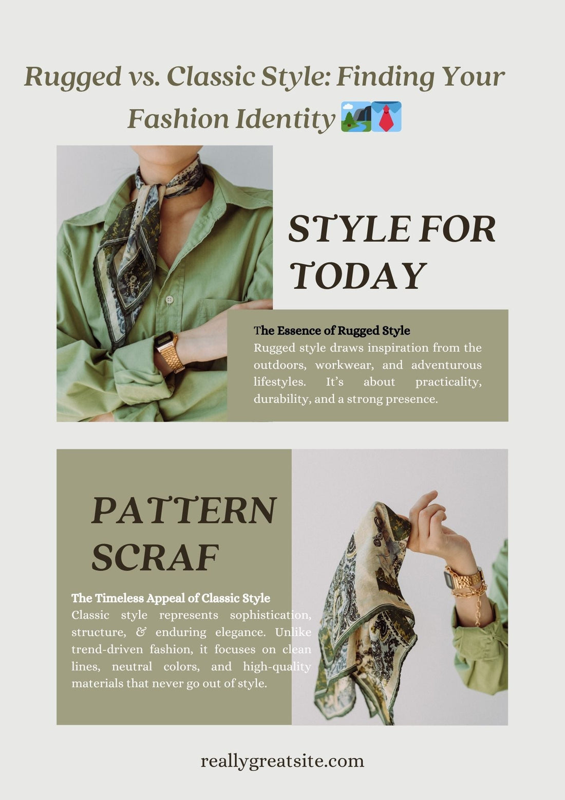 Rugged vs. Classic Style: Finding Your Fashion Identity 🏞️👔