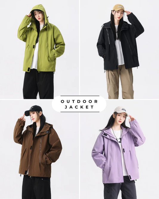 Bright Horizons: Embrace Adventure with the Colorful Outdoor Jacket Collection