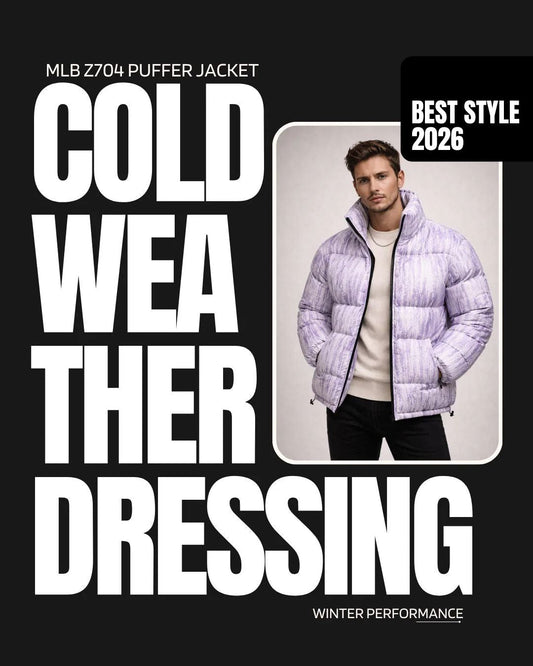 MLB Z704 Puffer Jacket: Redefining Winter Texture