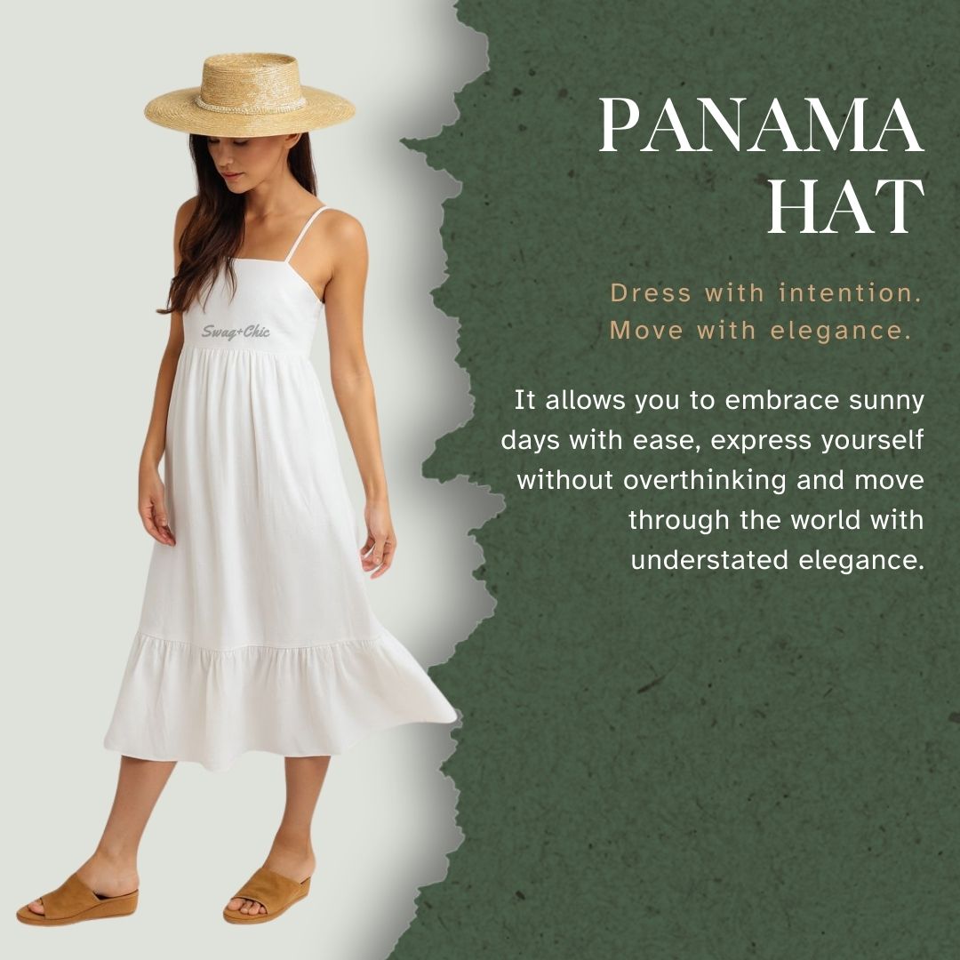 The LUXIE Panama Hat: Effortless Elegance for the Modern Minimalist