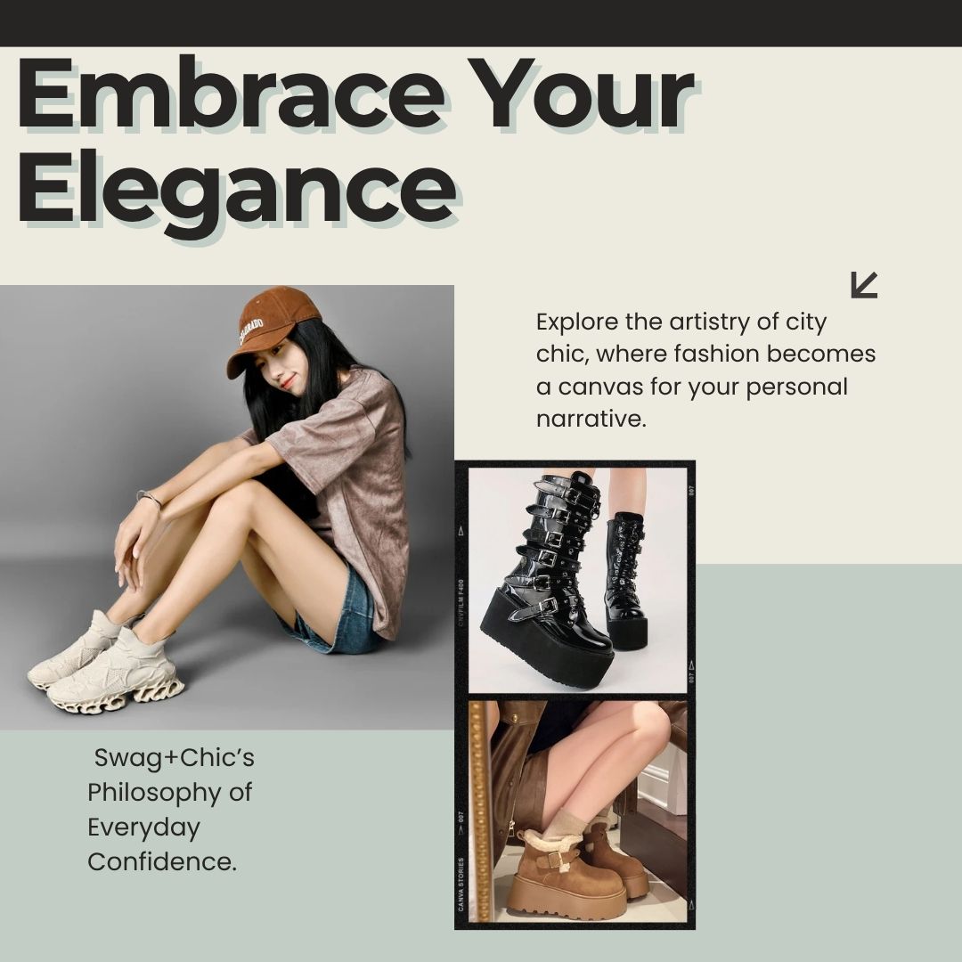 Embrace the Power Within: Swag+Chic’s Philosophy of Everyday Confidence.
