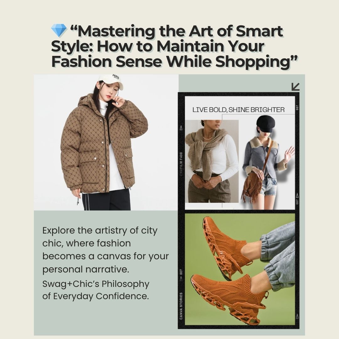 💎 “Mastering the Art of Smart Style: How to Maintain Your Fashion Sense While Shopping”