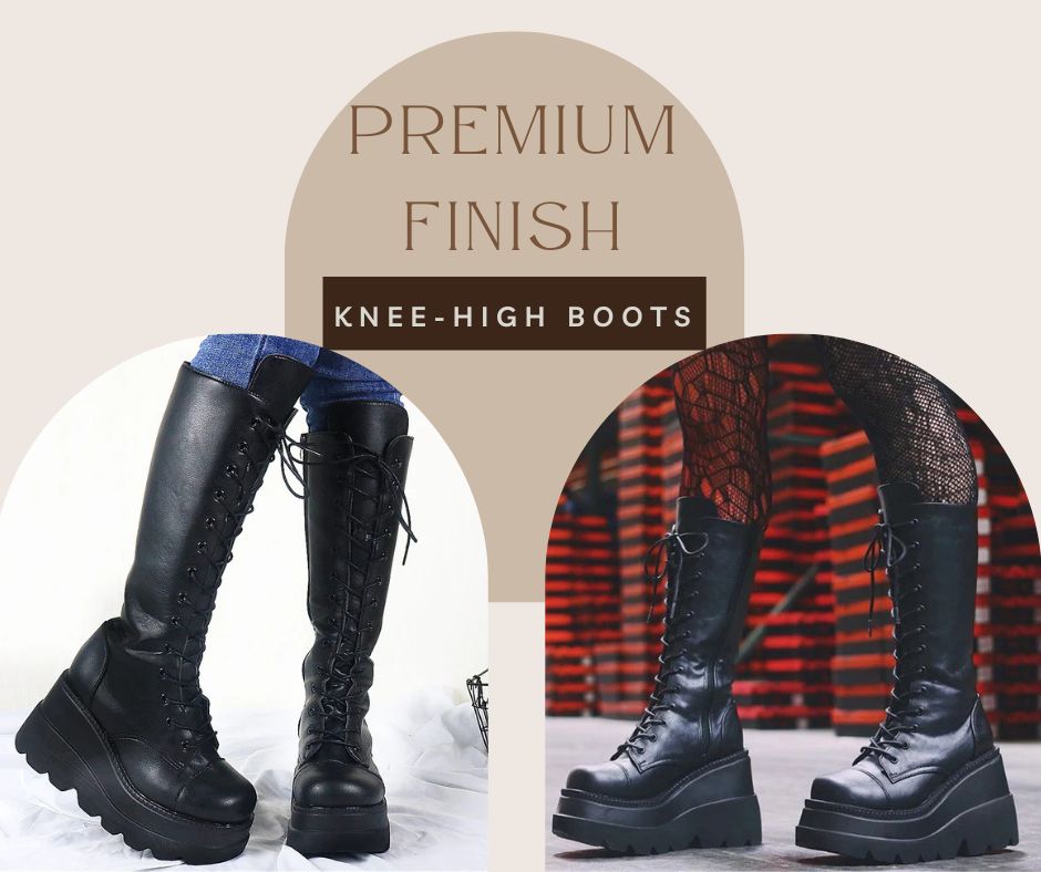 Elevate Every Step: The Timeless Elegance of HYSTIE Knee-High Boots