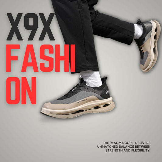 Forged Beneath the Surface: The Power of Magma Core X9X Sneakers