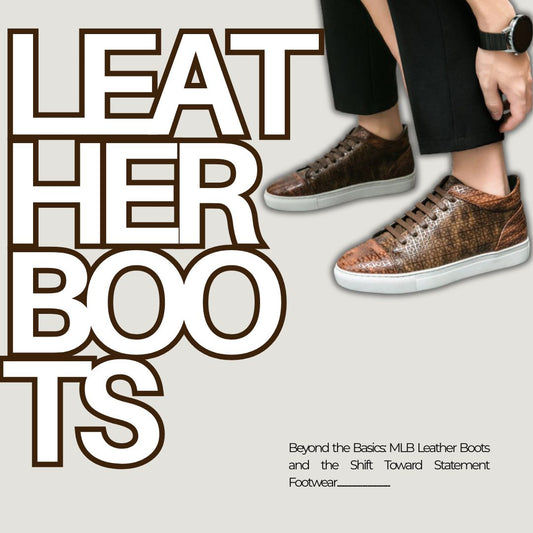 MLB Leather Boots: The Perfect Blend of Sophistication and Everyday Comfort