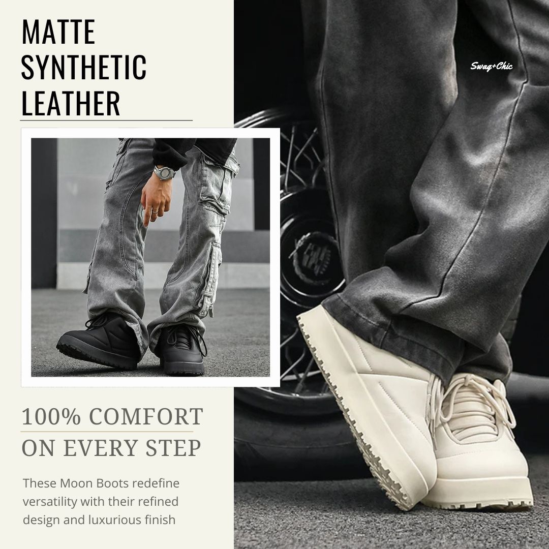 The ‘Lunar Surge’ X9X Moon Boots: Uniting Sophistication with Comfort