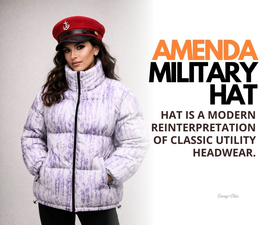 AMENDA Military Hat: Strength, Structure, and Street Ready Style