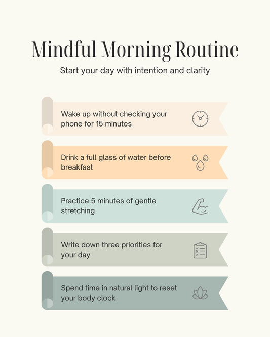 Mindful Morning Routine: Starting Your Day with Purpose and Positivity 🌅