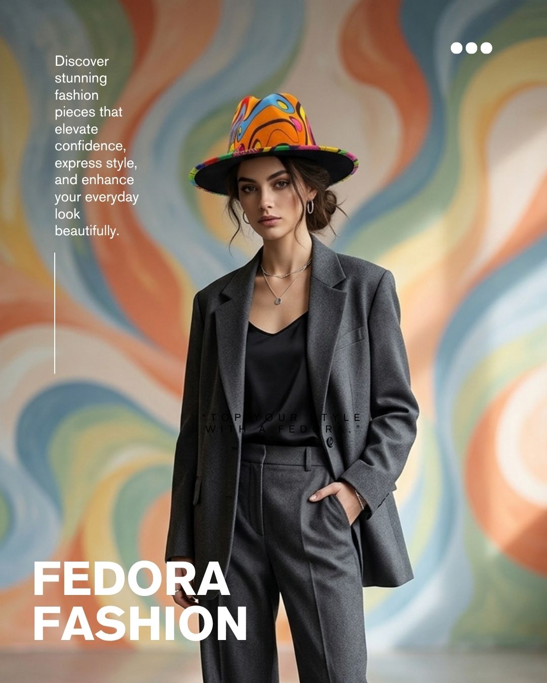 FEDORA FASHION: A TIMELESS STATEMENT OF STYLE AND CONFIDENCE