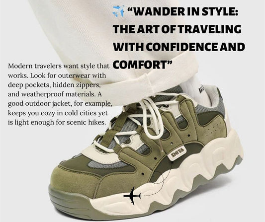 ✈️ “Wander in Style: The Art of Traveling with Confidence and Comfort”