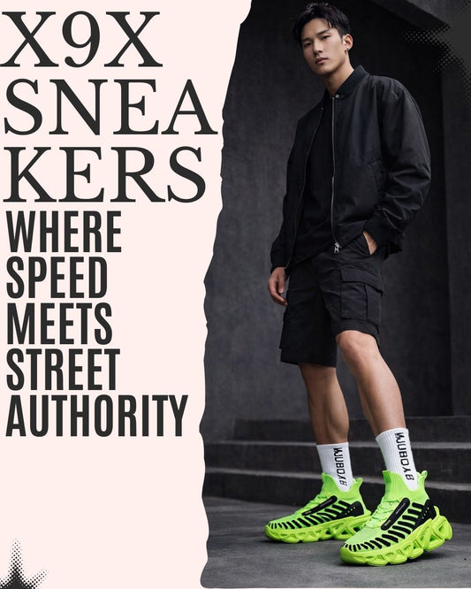 Velociflex X9X Sneakers: Where Speed Meets Street Authority
