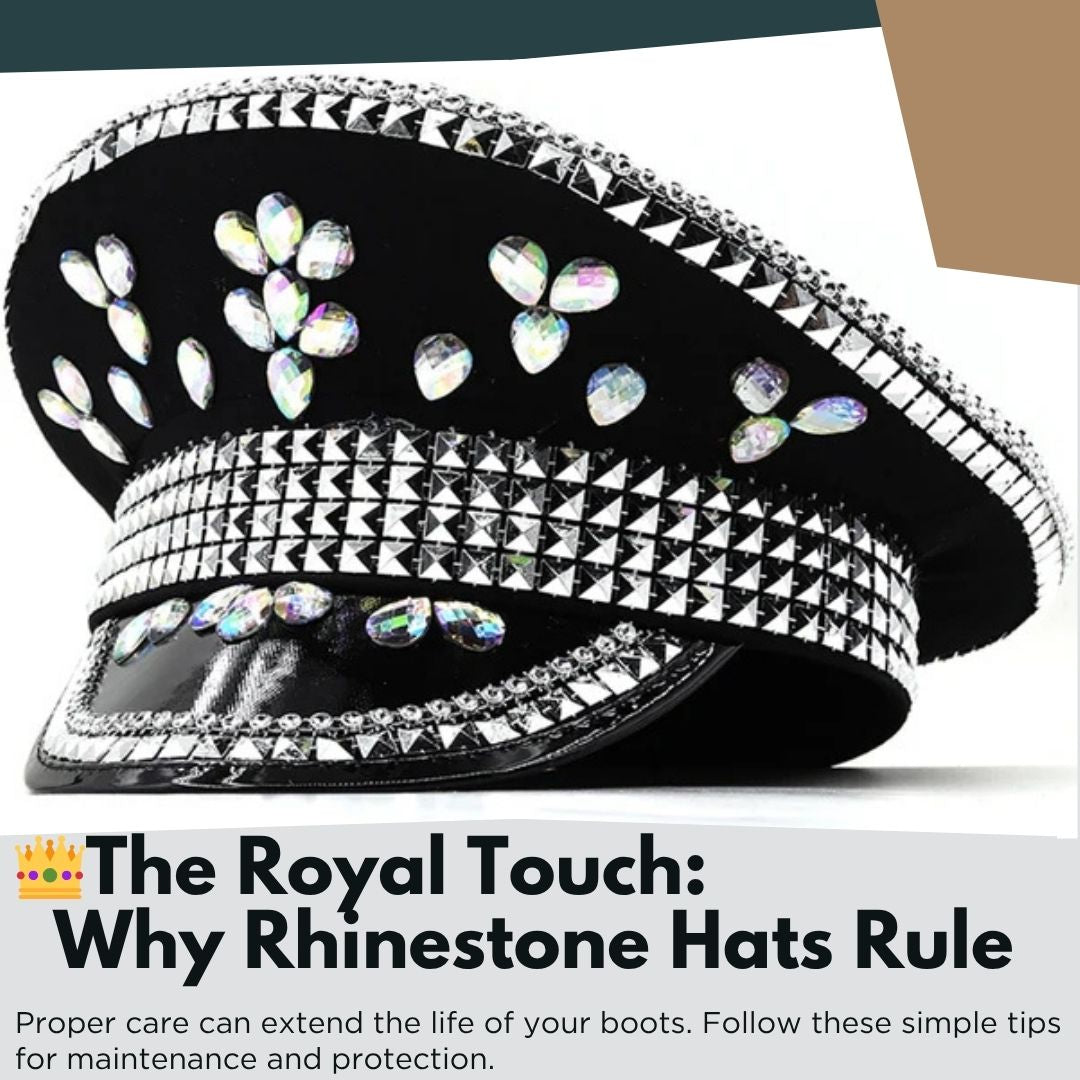 💎👑 Rhinestone Royalty: How to Sparkle Day or Night with Signature Hats