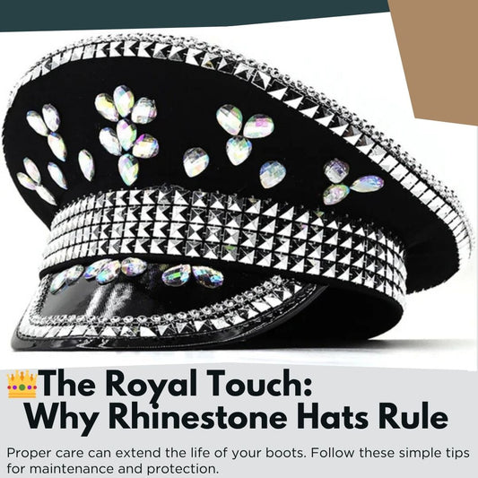 💎👑 Rhinestone Royalty: How to Sparkle Day or Night with Signature Hats