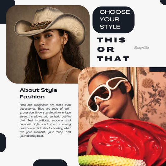 Hat vs Sunglasses: Two Accessories, One Powerful Style Statement
