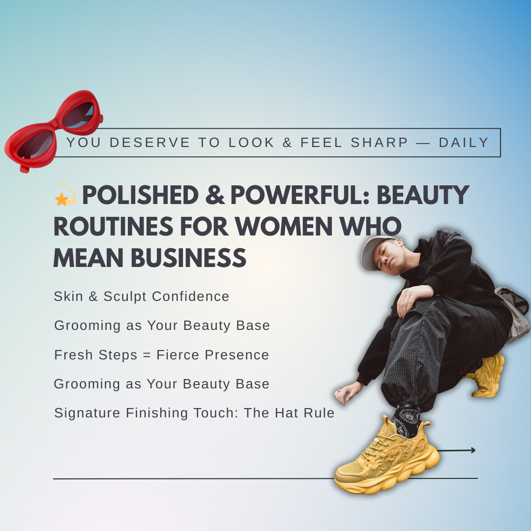💫 Polished & Powerful: Beauty Routines for Women Who Mean Business