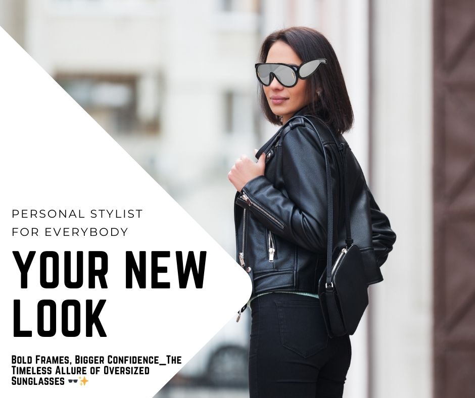 Bold Frames, Bigger Confidence: The Timeless Allure of Oversized Sunglasses 🕶️✨