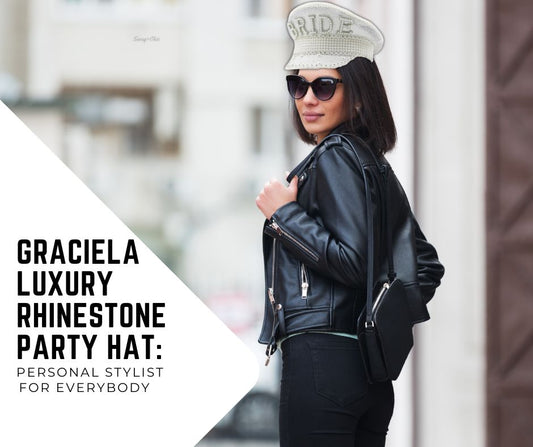 GRACIELA Luxury Rhinestone Party Hat: A Bold Statement in Modern Glamour