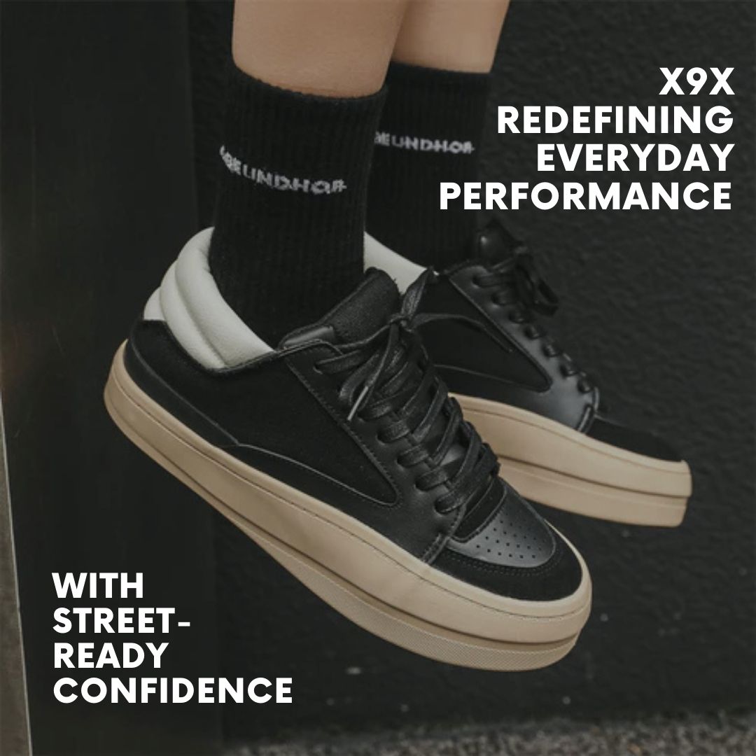 X9X Sneakers: Redefining Everyday Performance with Street-Ready Confidence