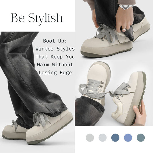 Boot Up: Winter Styles That Keep You Warm Without Losing Edge