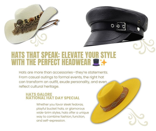 Hats That Speak: Elevate Your Style with the Perfect Headwear 🎩✨