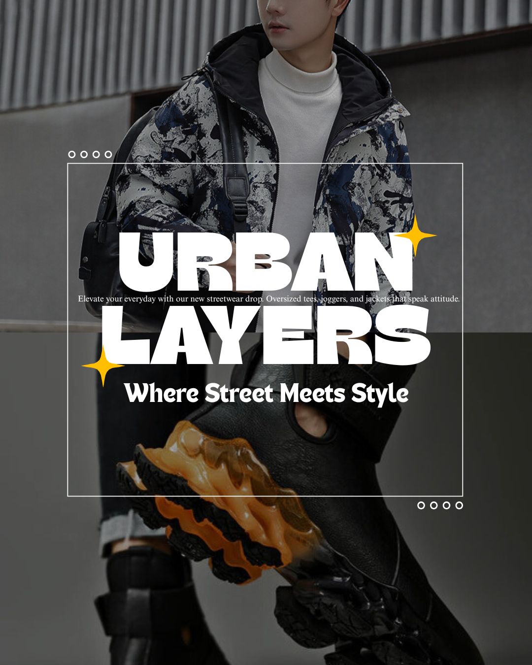 URBAN LAYERS: Where Street Meets Style & Elevate your everyday with our new streetwear drop