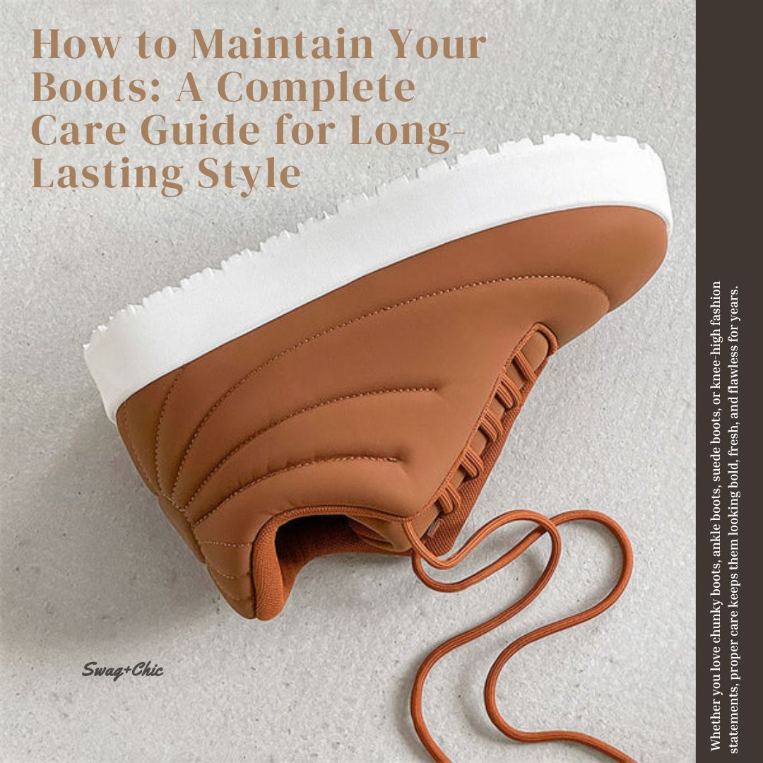How to Maintain Your Boots: A Complete Care Guide for Long-Lasting Style