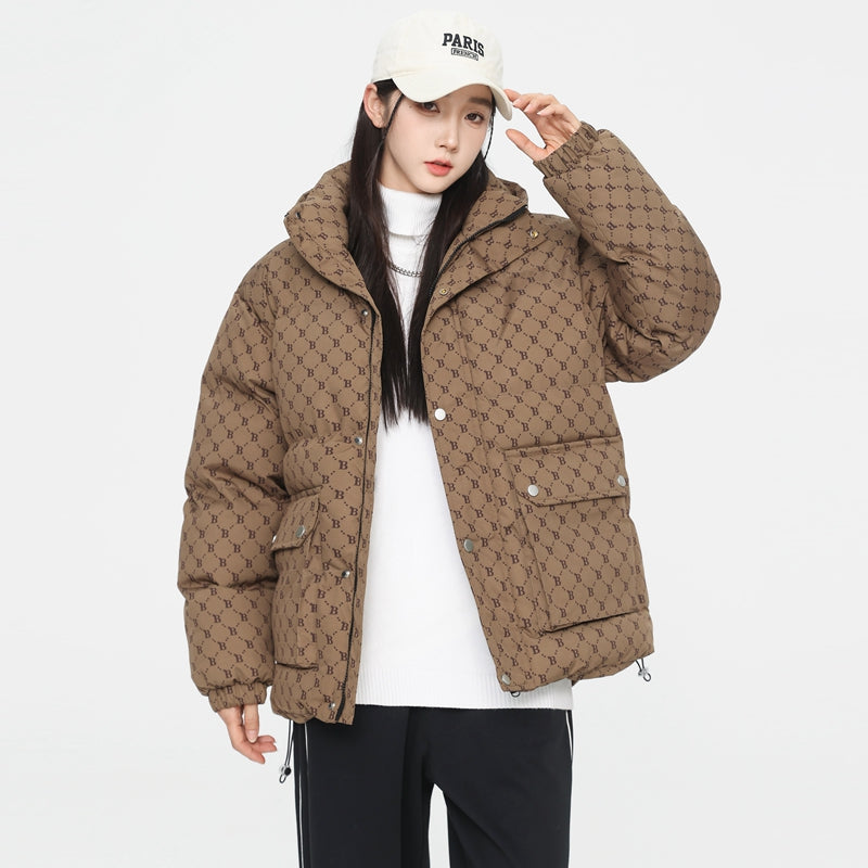 MLB LX05 Monogram Down Jacket - Bronzed Clay