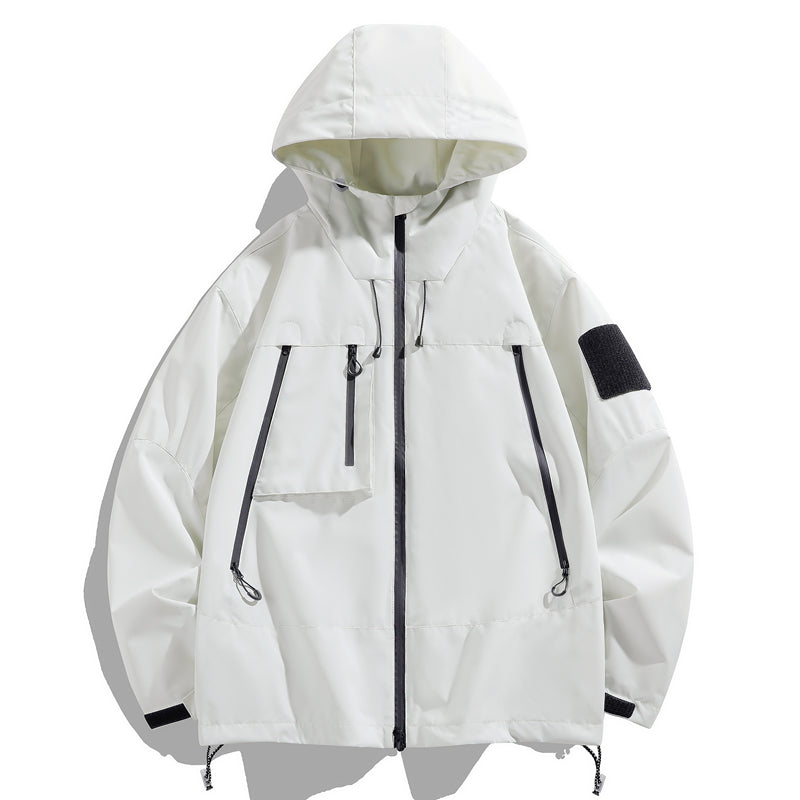 MLB J91 Outdoor Jacket in Ivory White