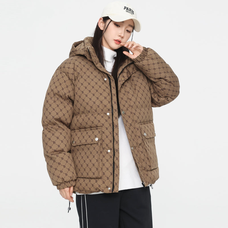 MLB LX05 Monogram Down Jacket - Bronzed Clay