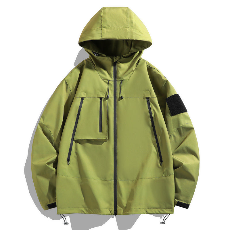 MLB J91 Outdoor Jacket in Green/Olive