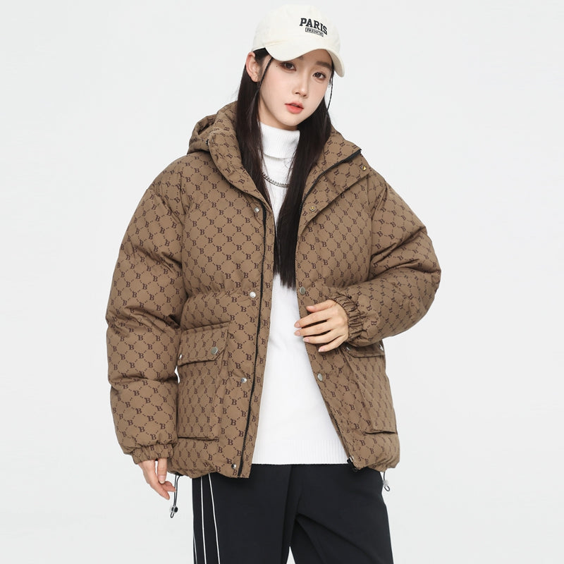 MLB LX05 Monogram Down Jacket - Bronzed Clay