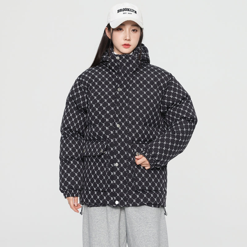 MLB LX05 Monogram Down Jacket - Prestige Black