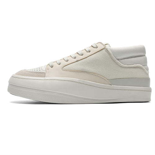 'Arctic Blaze' X9X Sneakers in White/Beige