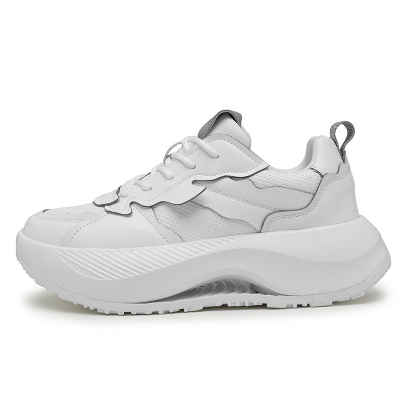 'Nebula Blaze' X9X Sneakers in Ghost White