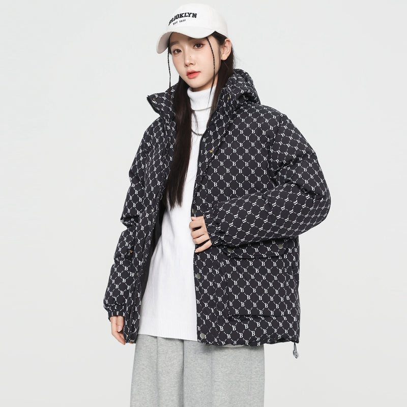 MLB LX05 Monogram Down Jacket - Prestige Black