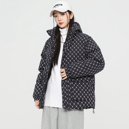 MLB LX05 Monogram Down Jacket - Prestige Black